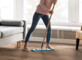 Hardwood floor cleaning | Chesapeake Family Flooring