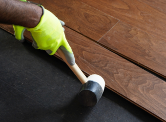 Hardwood installation | Chesapeake Family Flooring