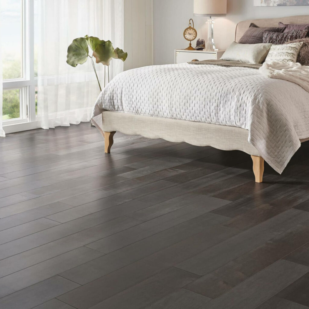 Bedroom hardwood flooring | Chesapeake Family Flooring